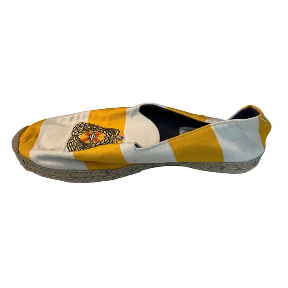 8-14 STUBBS & WOOTTON Men's Espadrille Shoes Yellow Size 43 - Picture 4 of 7